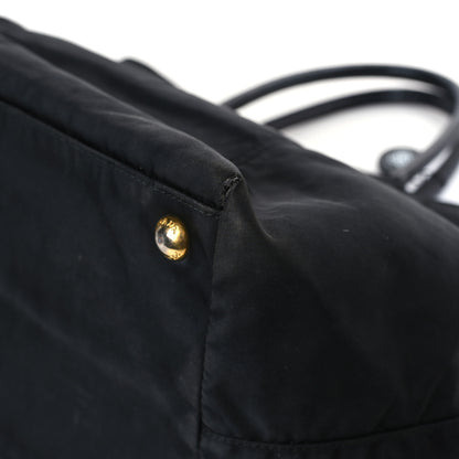 Prada Tessuto Nylon Shopping Tote Black 15 of 17