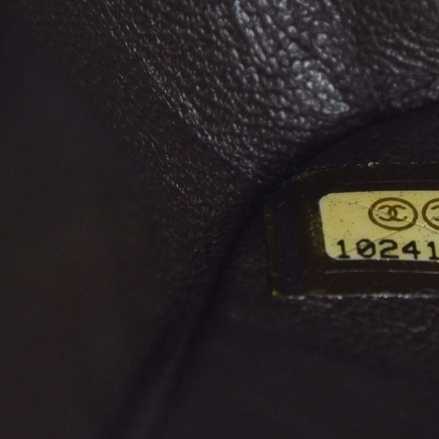 Lambskin Quilted Medium Double Flap Brown