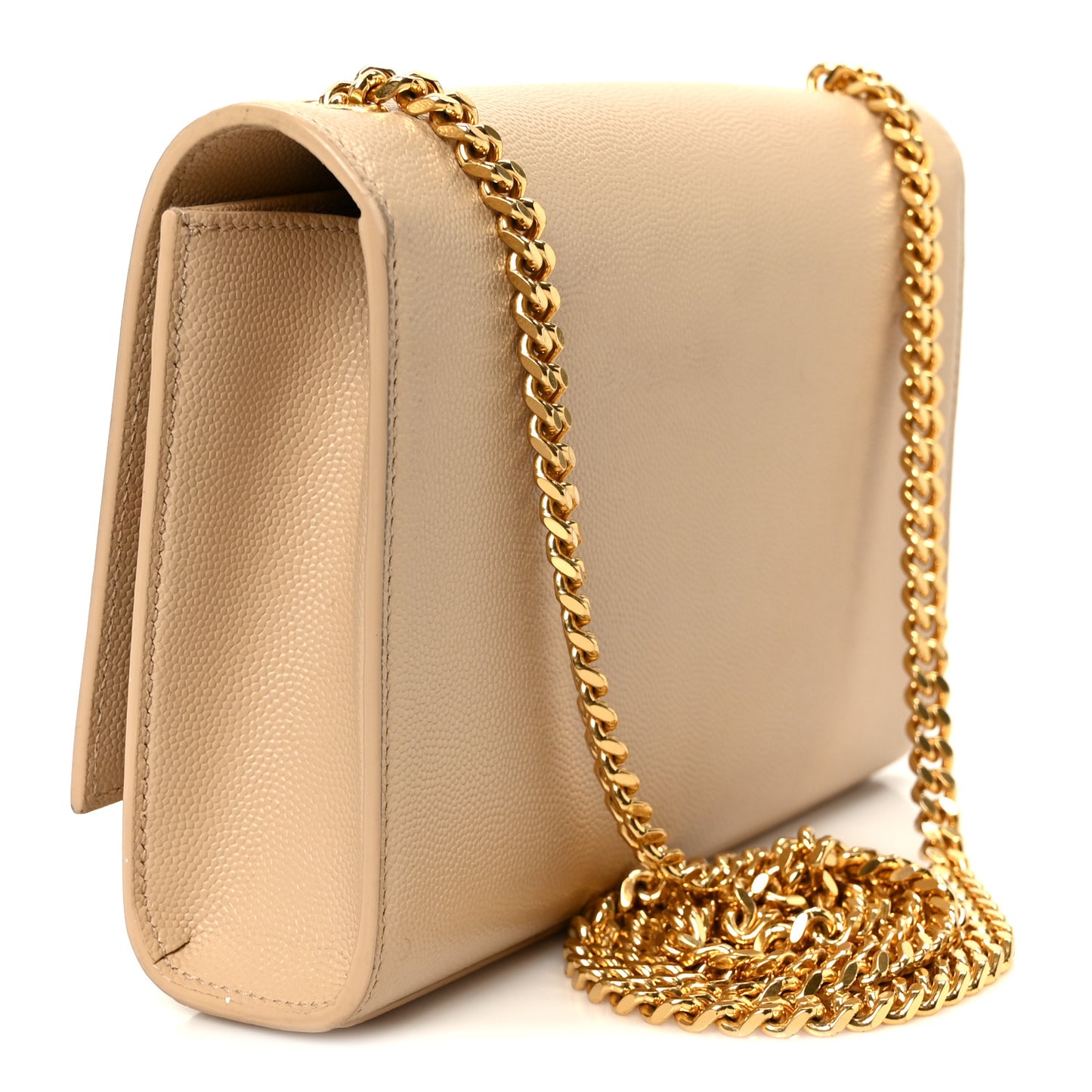 Grain De Poudre Medium Monogram Kate Satchel Nude Powder