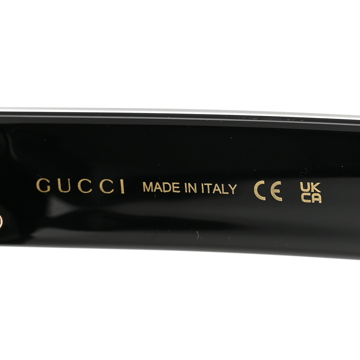 Acetate Square Frame Sunglasses GG1689S Black