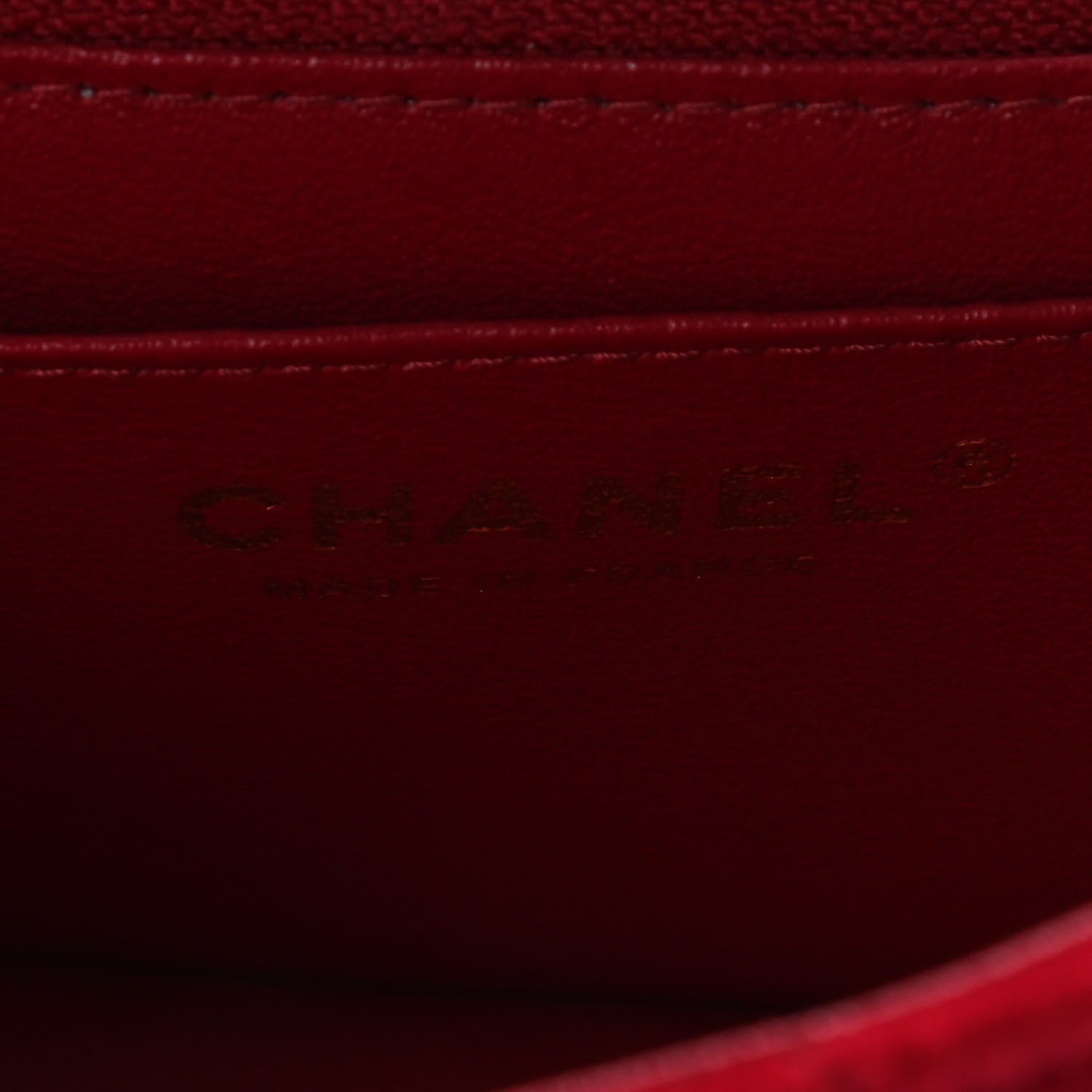 Chanel Velvet Quilted Mini 2.55 Reissue Flap Red 5 of 8
