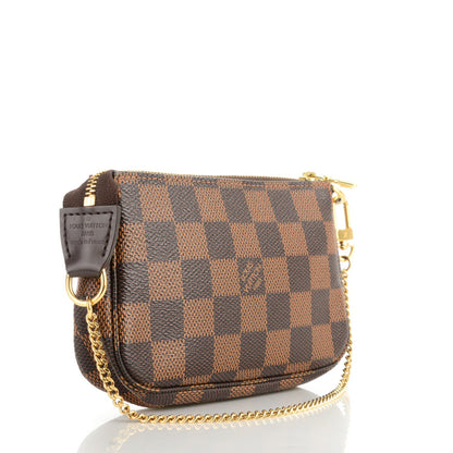 Louis Vuitton Damier Ebene Mini Pochette Accessories 3 of 7