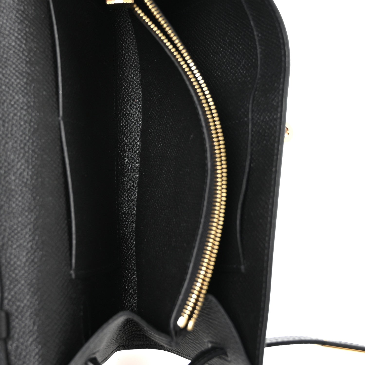 Hermes Epsom Kelly Wallet To Go Black 5 of 10