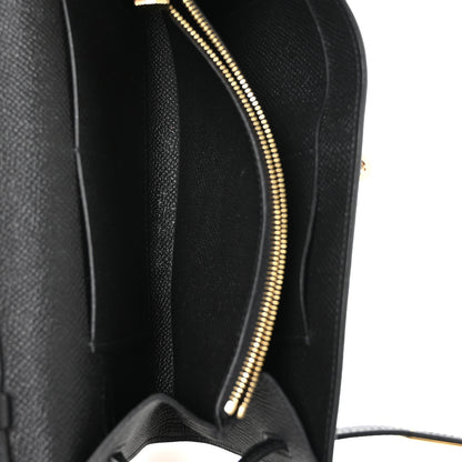 Hermes Epsom Kelly Wallet To Go Black 5 of 10