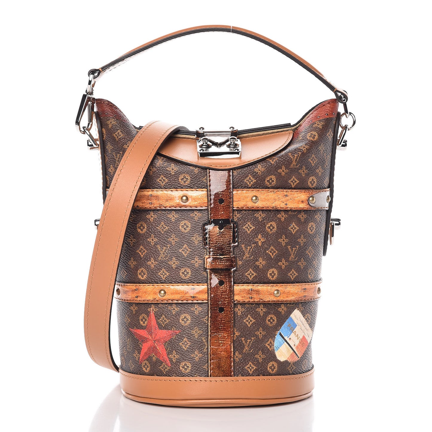 Transformed Monogram Time Trunk Duffle Bag