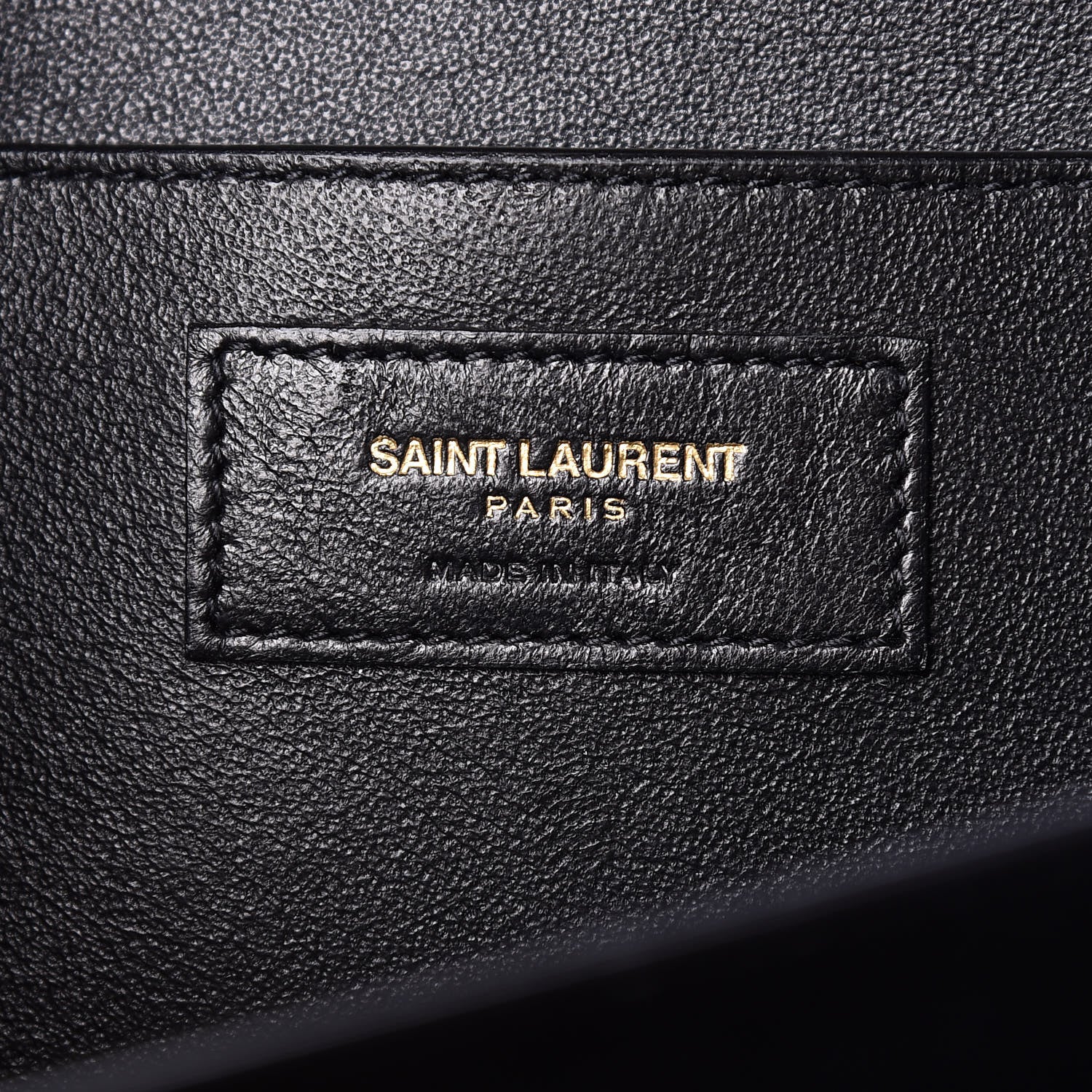 Saint Laurent Smooth Calfskin Medium Domino Shoulder Bag Black 7 of 9