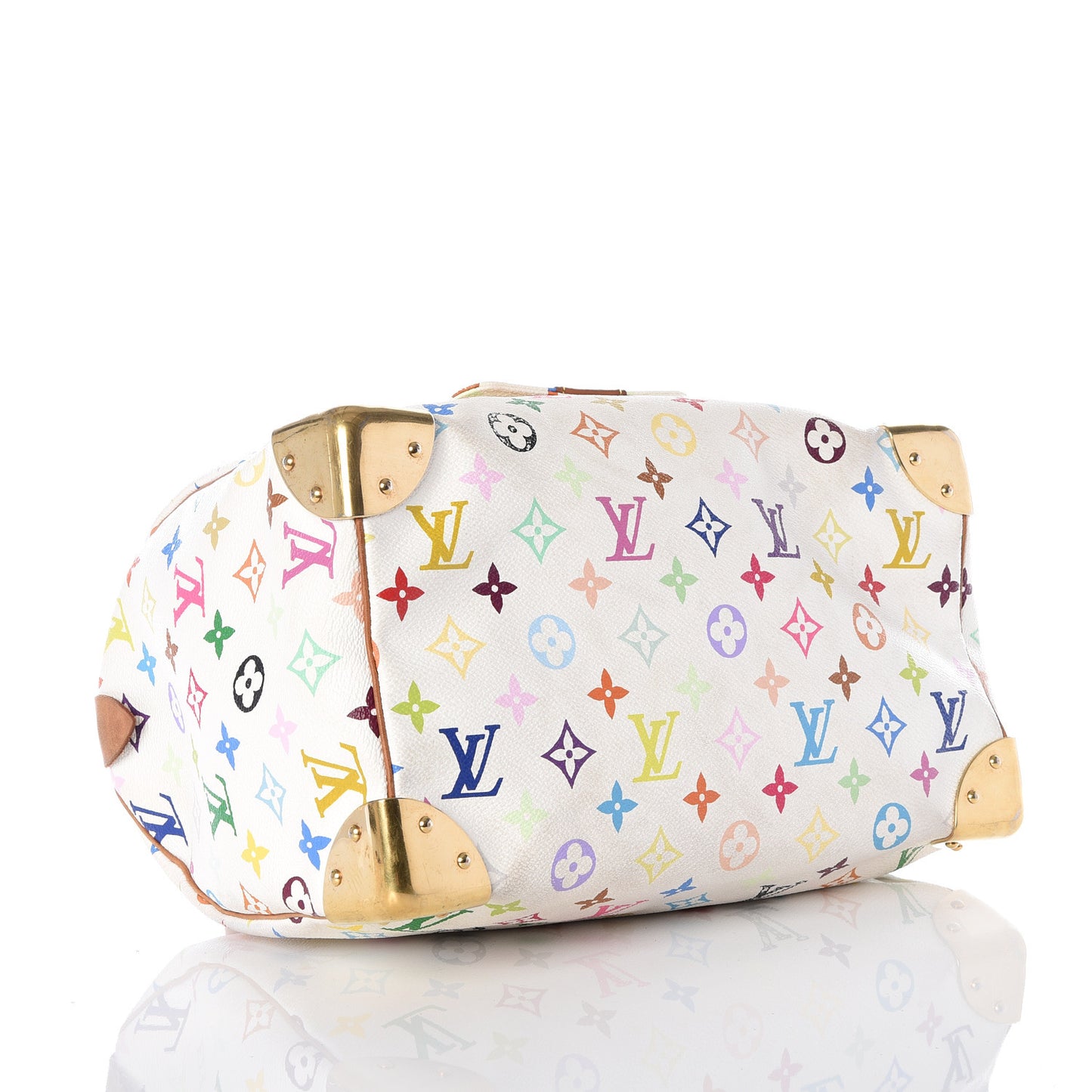 Monogram Multicolor Speedy 30 White