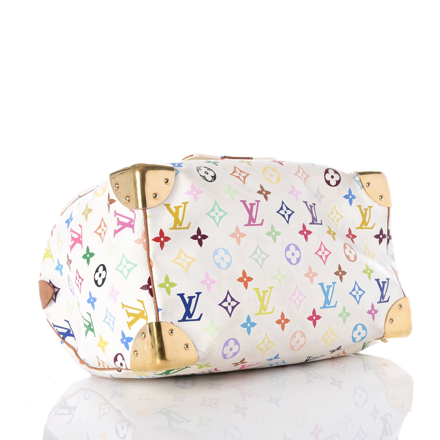 Louis Vuitton Monogram Multicolor Speedy 30 White 3 of 19