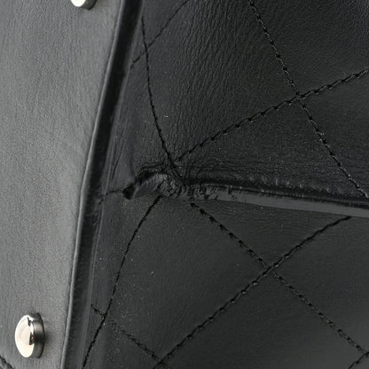 Chanel Calfskin Stitched Shopping Tote Black 13 of 13