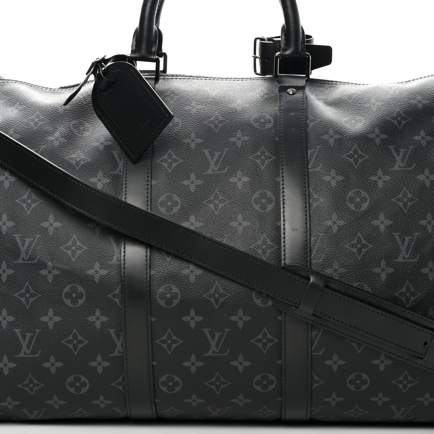 Louis Vuitton Monogram Eclipse Keepall Bandouliere 55 8 of 14