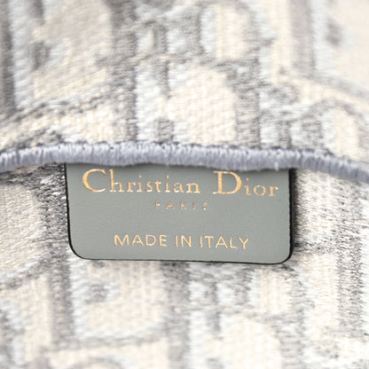 Christian Dior Oblique Slim Saddle Pouch Grey 6 of 11