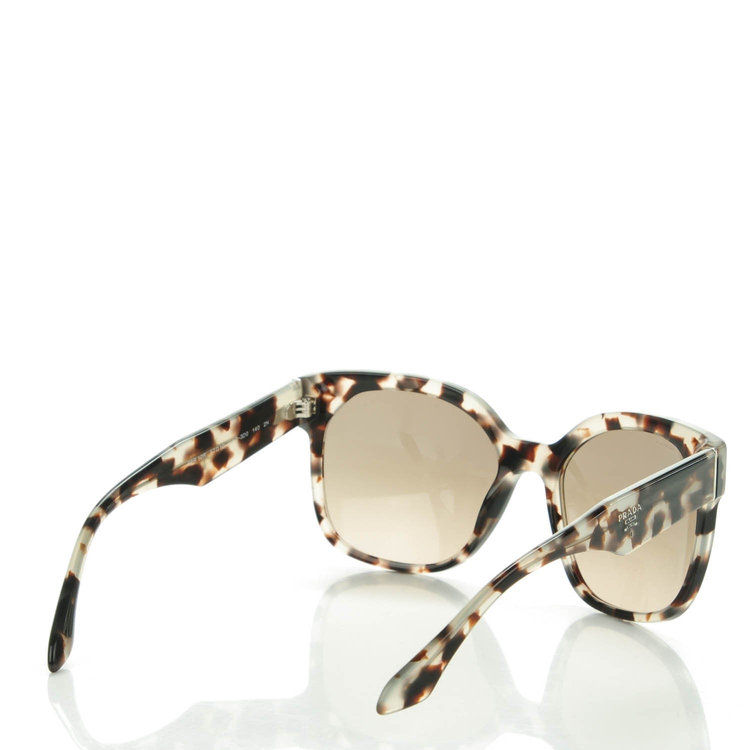 Prada Acetate Sunglasses SPR 10R Tortoise Grey 3 of 6
