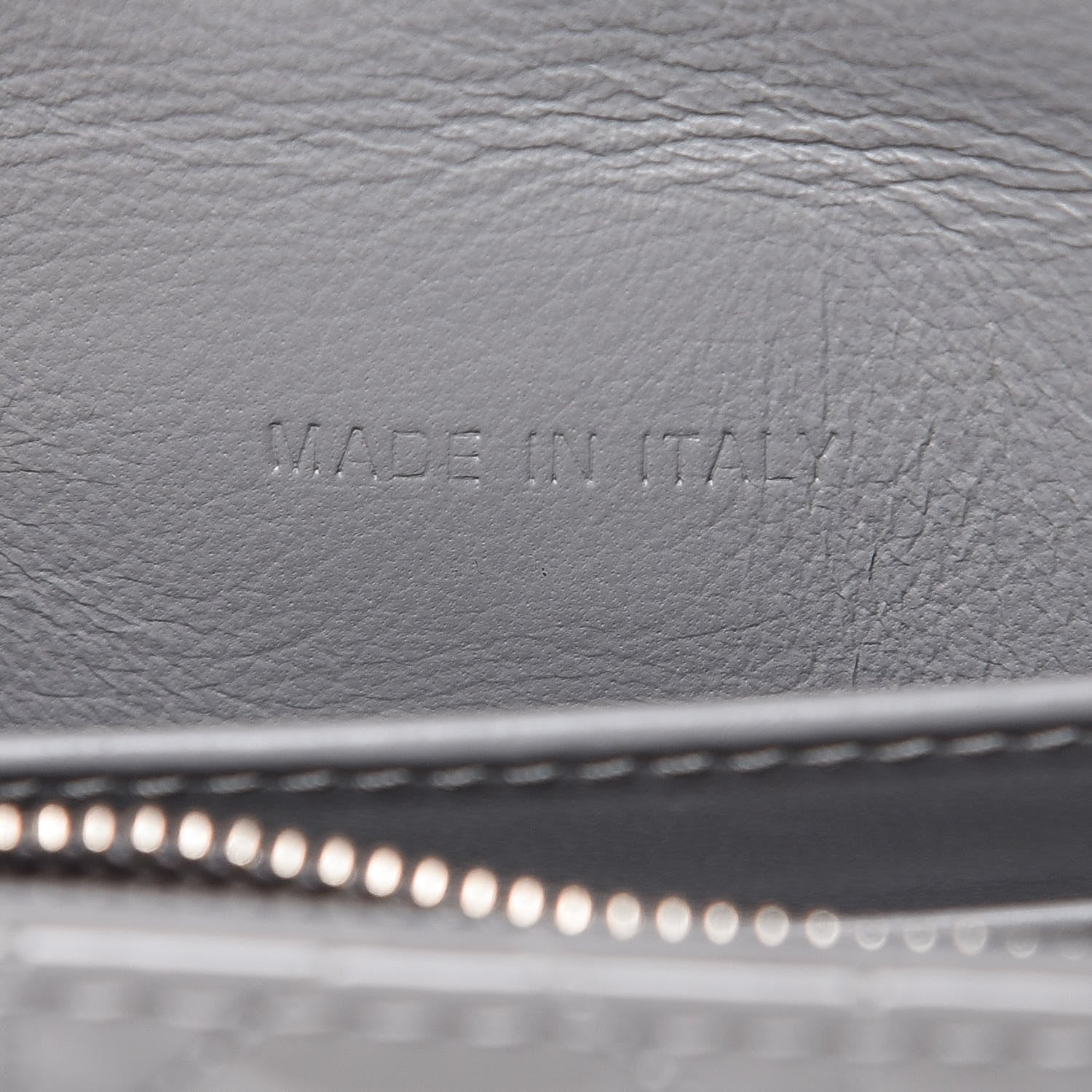 Christian Dior Patent Cannage Miss Dior Promenade Pouch Grey 7 of 9