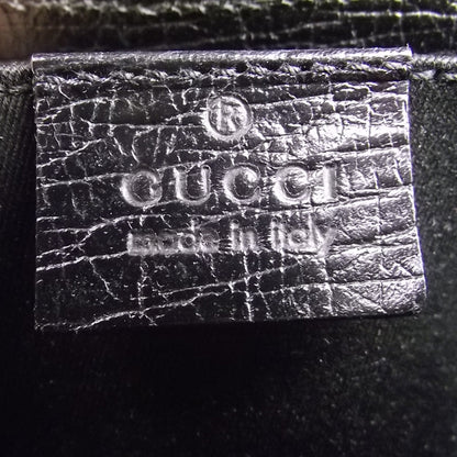 Gucci Monogram Horsebit Clutch Black 7 of 8