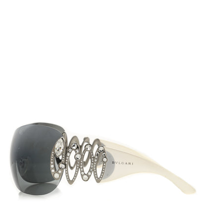 Bulgari BVLGARI Crystal Sunglasses 6017-B Grey White 2 of 5