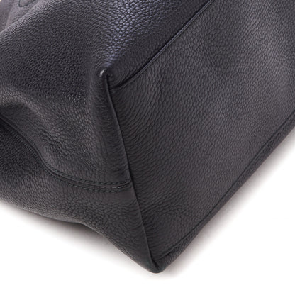 Gucci Pebbled Calfskin Medium Soho Chain Shoulder Bag Black 7 of 12