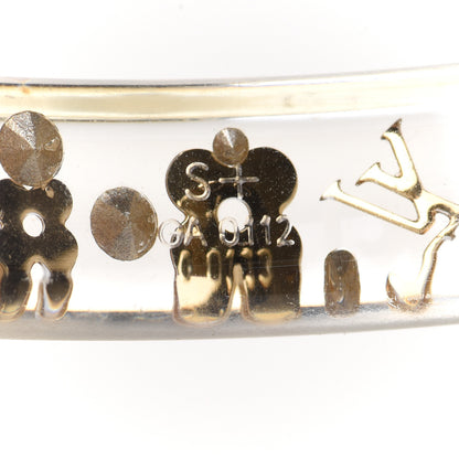 Louis Vuitton Resin Swarovski Medium Inclusion Bracelet PM Transparent 4 of 4