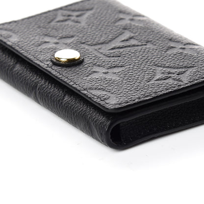 Louis Vuitton Empreinte Business Card Holder Black 6 of 9