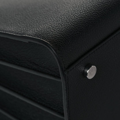 Saint Laurent Grained Calfskin Small Sac De Jour Black 7 of 14