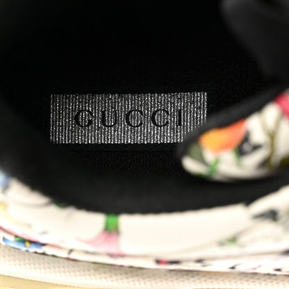 Balenciaga X GUCCI Fabric Allover Logo Flora Print Womens Triple S Sneakers 38 Multicolor White 6 of 9