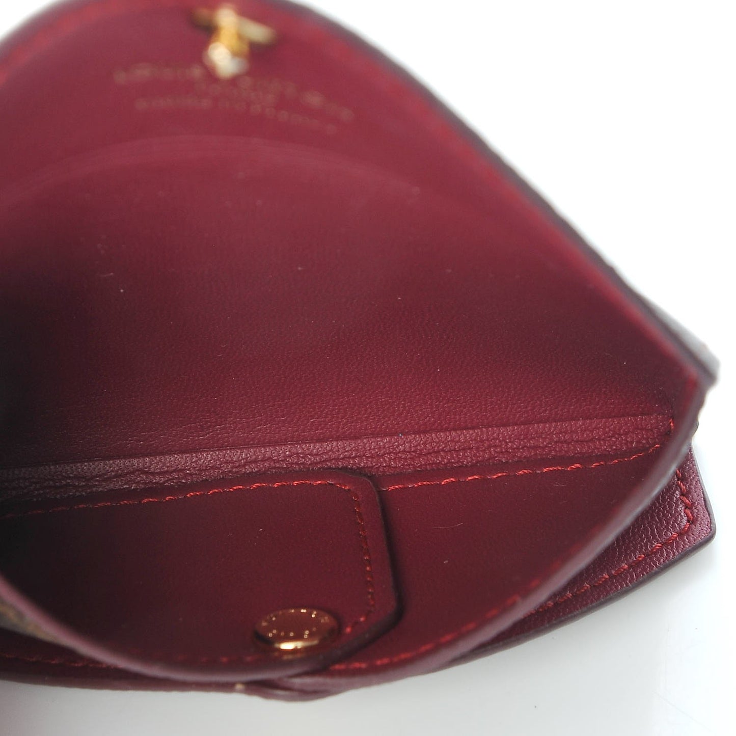 Monogram Small Kirigami Pochette Insert Fuchsia