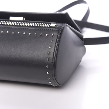 Givenchy Calfskin Studded Mini Pandora Box Crossbody Bag Black 9 of 12