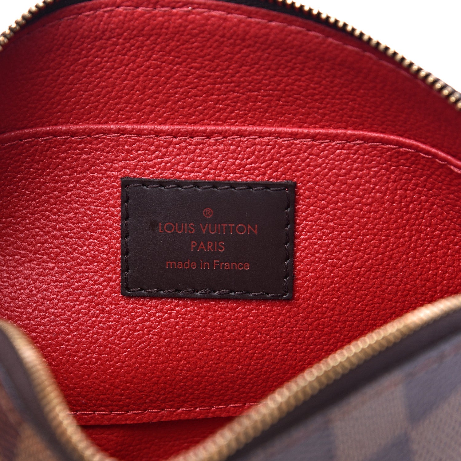 Louis Vuitton Damier Ebene Cosmetic Pouch 5 of 8