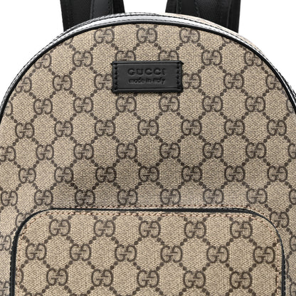 Gucci GG Supreme Monogram Small Eden Day Backpack Black 9 of 11