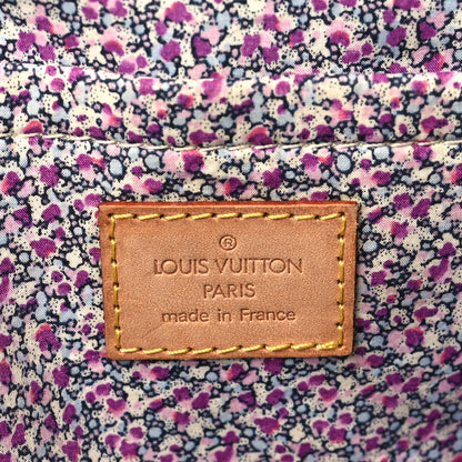 Louis Vuitton Denim Patchwork Speedy 30 Blue 5 of 7