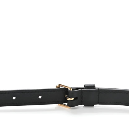 Louis Vuitton Calfskin Speedy Bandouliere Shoulder Strap Black 4 of 6