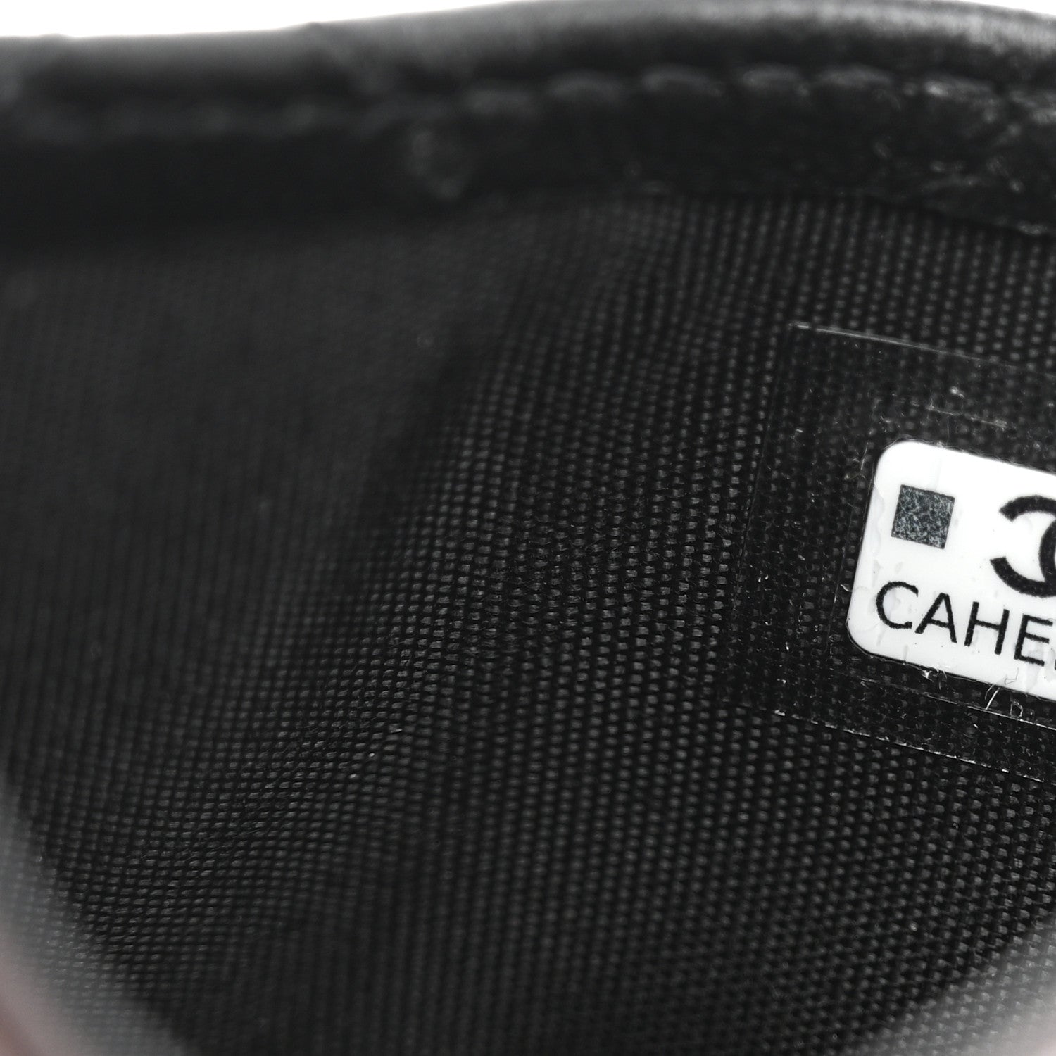 Chanel Lambskin Quilted Card Holder Black 8 of 8