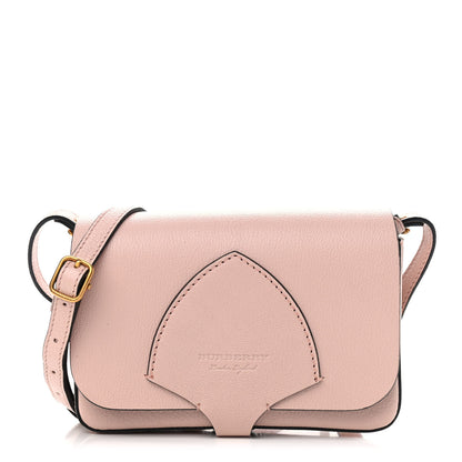 Burberry Goatskin Hampshire Crossbody Pale Ash Rose 1 of 12