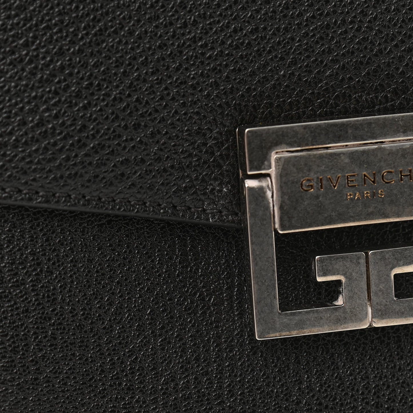 Goatskin Small GV3 Shoulder Bag Black