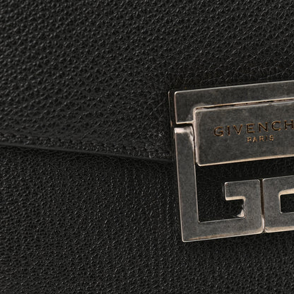 Givenchy Goatskin Small GV3 Shoulder Bag Black 11 of 12