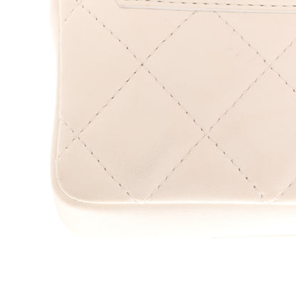 Chanel Lambskin Quilted Mini My Precious Waist Bag White 11 of 13