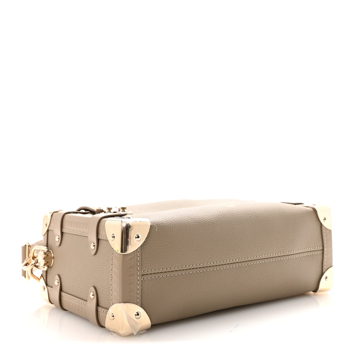 Calfskin Side Trunk MM Taupe