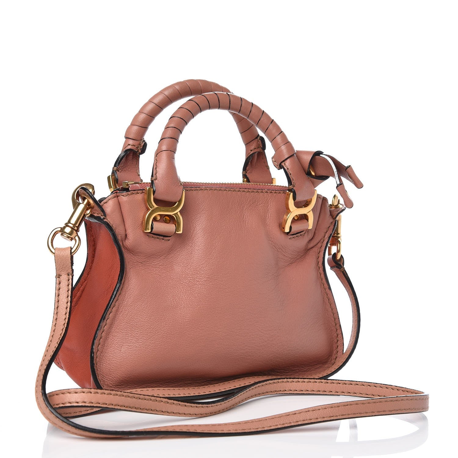 Chloe Calfskin Mini Marcie Satchel Waterlily 4 of 9