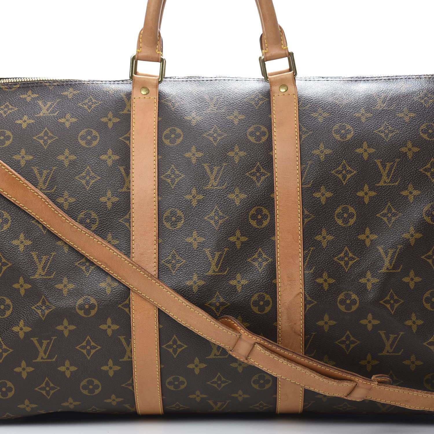 Louis Vuitton Monogram Keepall Bandouliere 55 7 of 19