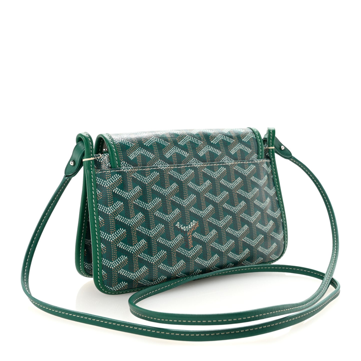 Goyardine Plumet Wallet Clutch Green