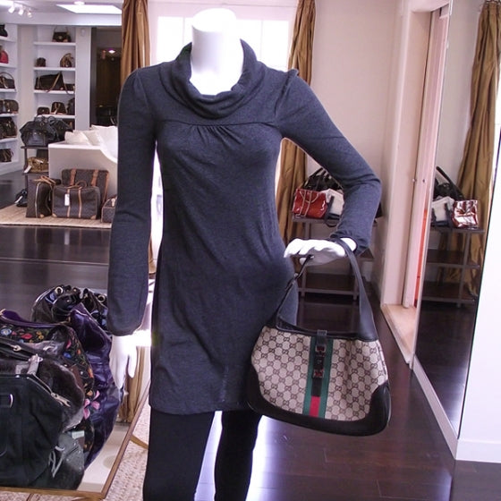 Gucci Monogram Signature Jackie O 2 of 11