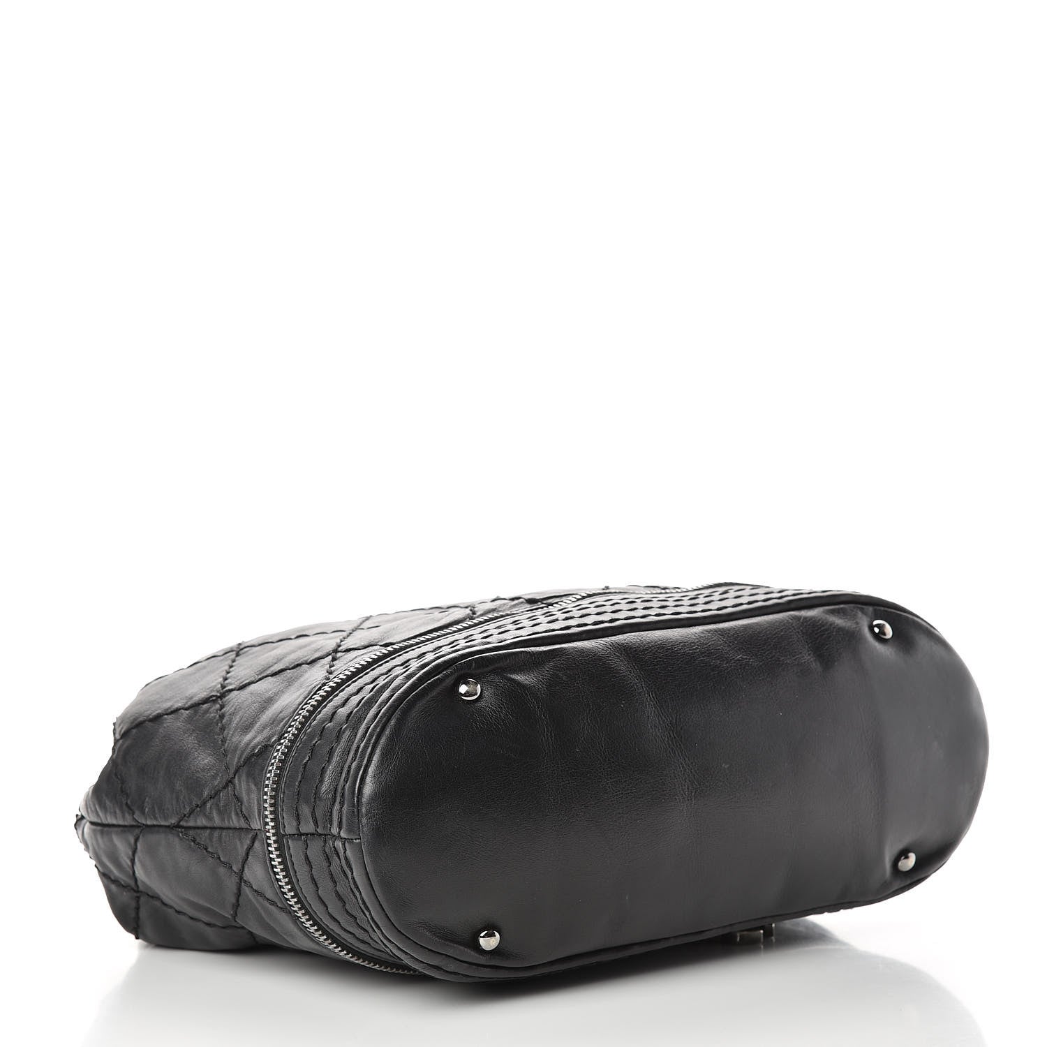 Chanel Lambskin Expandable Tote Black 4 of 15