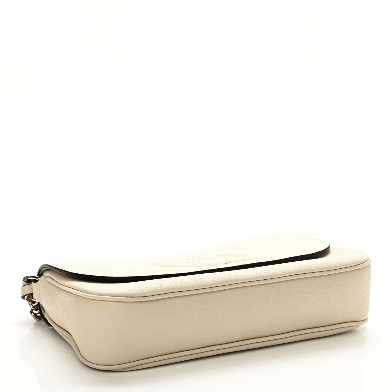 Gucci Cellarius Calfskin Medium Soho Flap Crossbody Ivoire 4 of 10