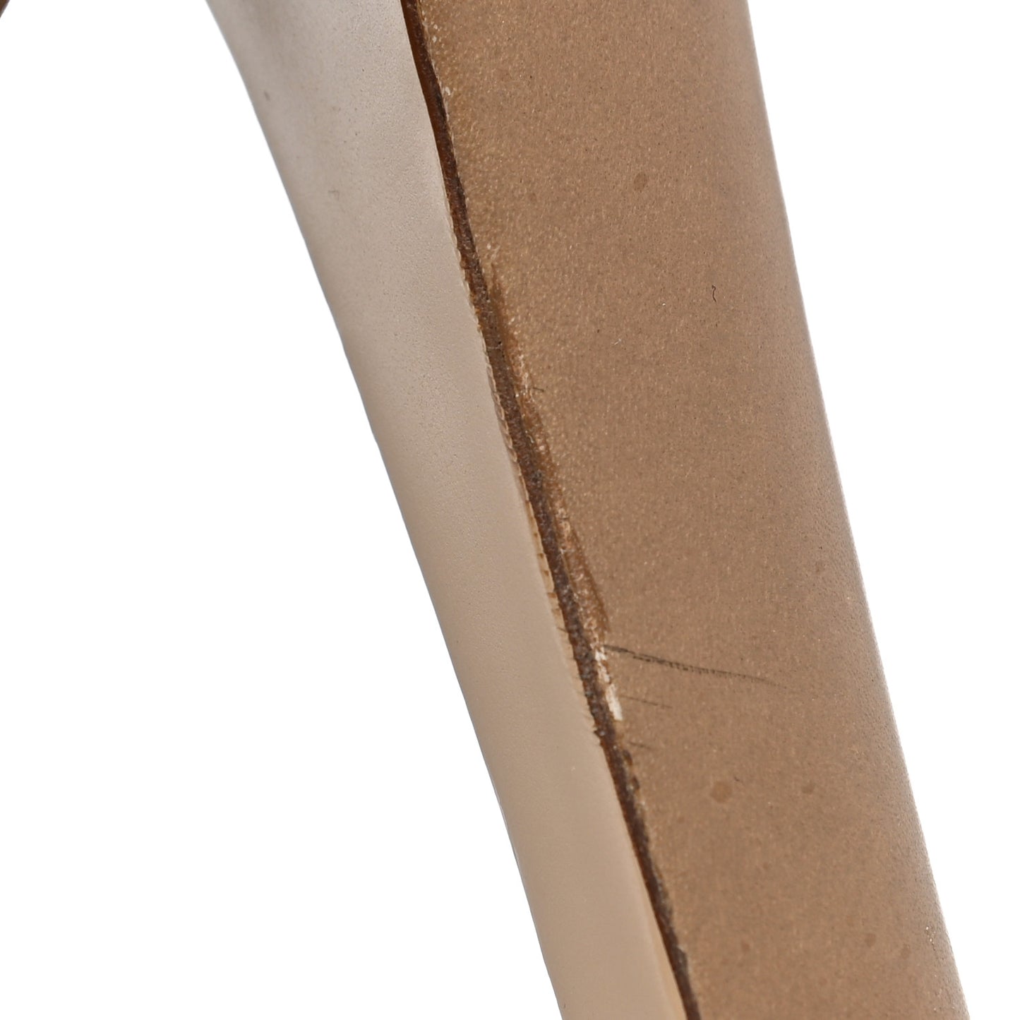Calfskin Rockstud Knee High High Heel Boots 36.5 Tan