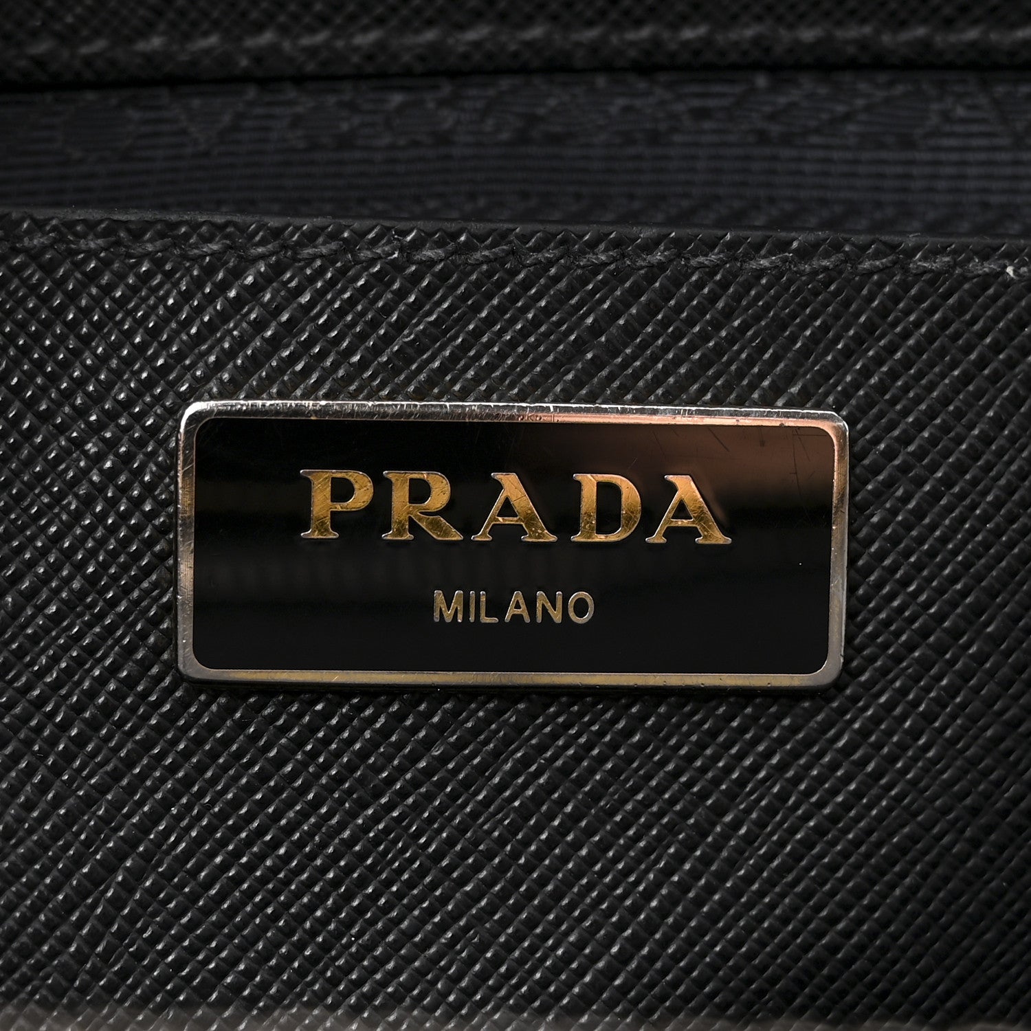 Prada Saffiano Lux Large Galleria Double Zip Tote Black 6 of 16