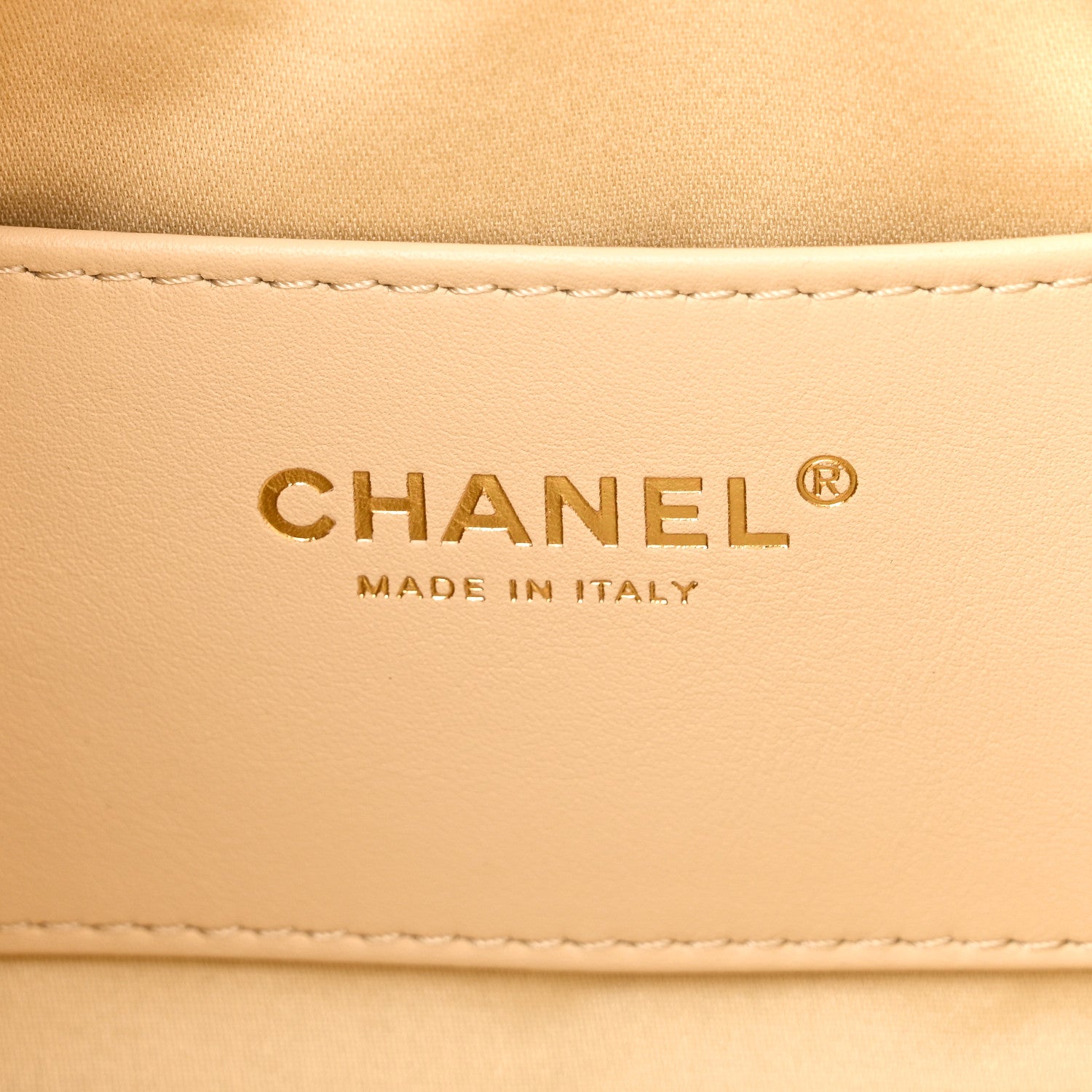 Chanel Caviar Quilted Mini Chanel 25 Handbag Beige 6 of 11