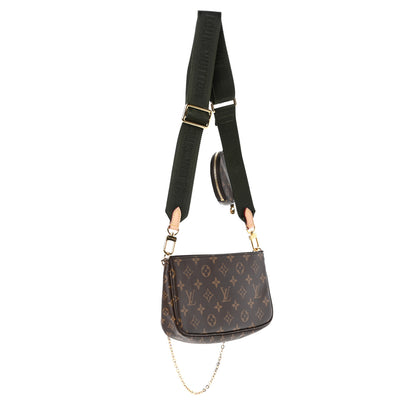 Louis Vuitton Monogram Multi Pochette Accessories Kaki 3 of 9