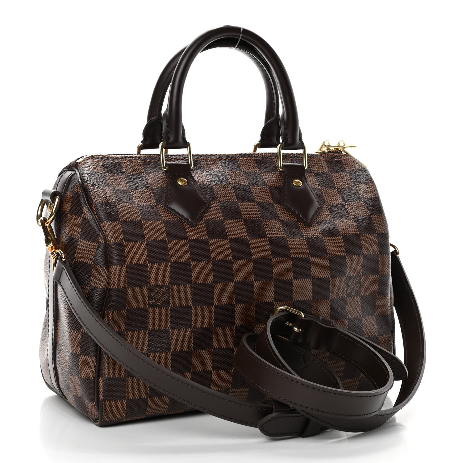 Louis Vuitton Damier Ebene Speedy Bandouliere 25 2 of 4