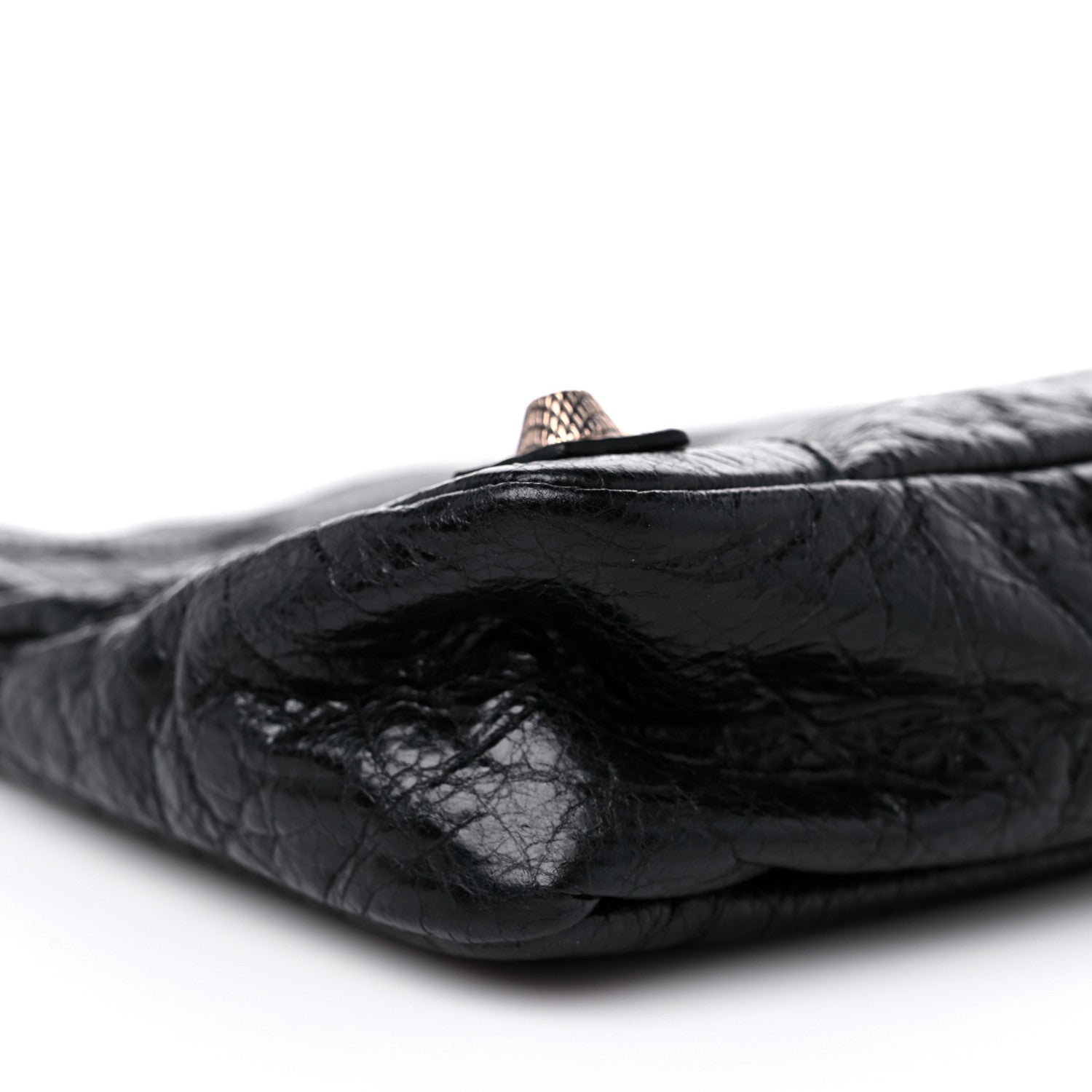 Balenciaga Agneau Giant 12 Gold Hardware Premier Clutch Black 9 of 10