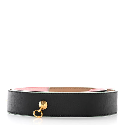 Fendi Vitello Dolce Tri-Color Buttoned Strap You Black Peonia Cuoio 2 of 10