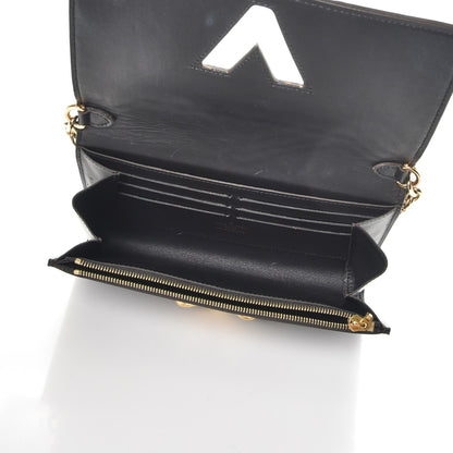 Louis Vuitton Veau Satin Monogram Twist Chain Wallet 6 of 8